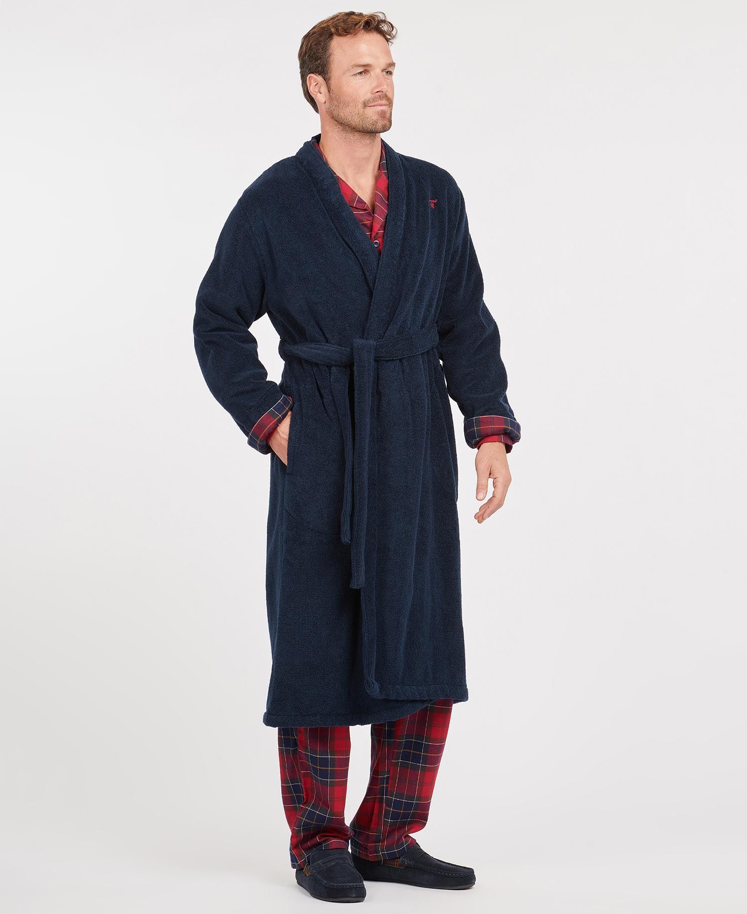 Barbour dressing gown deals mens