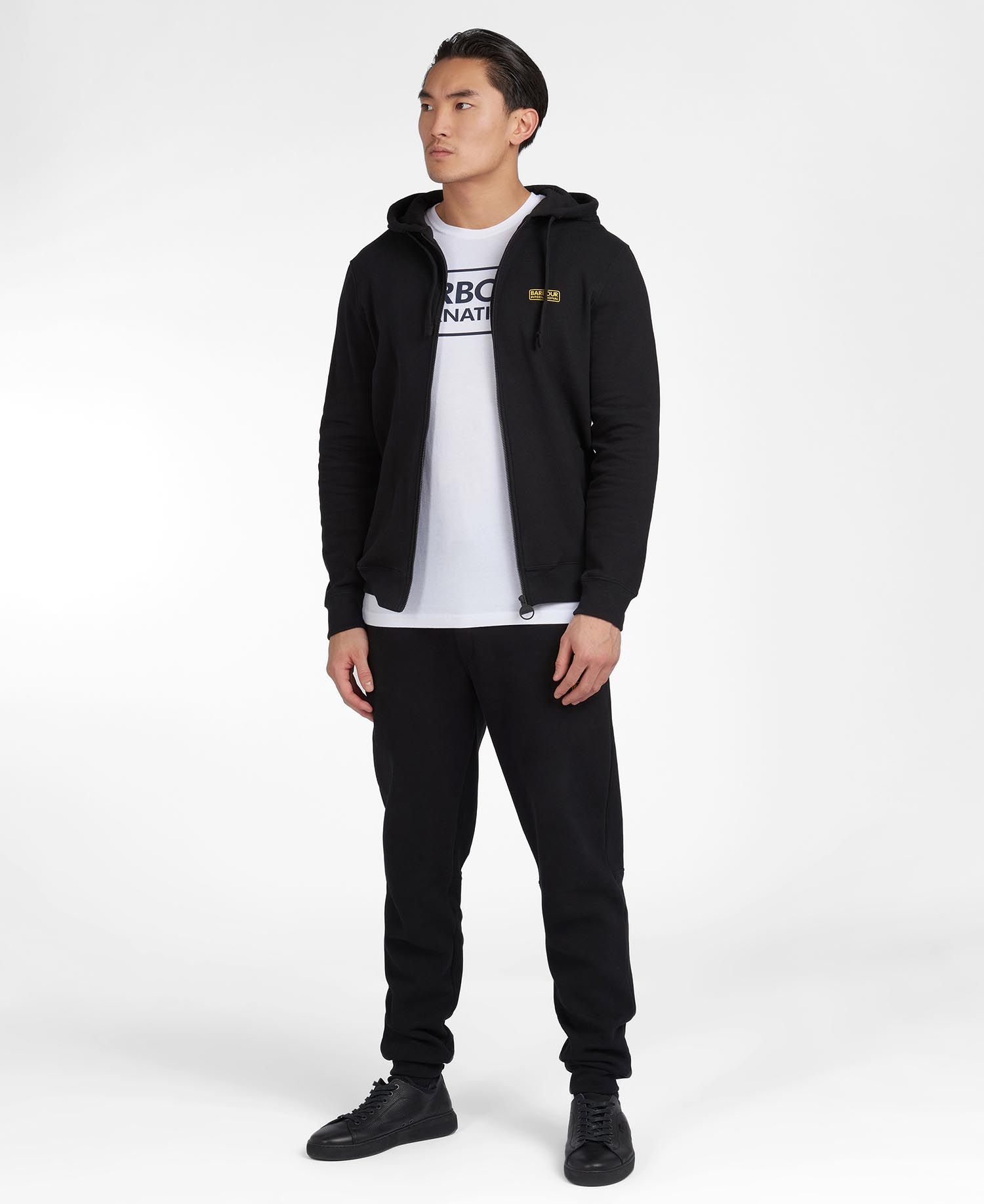 Barbour international essential hoodie hot sale
