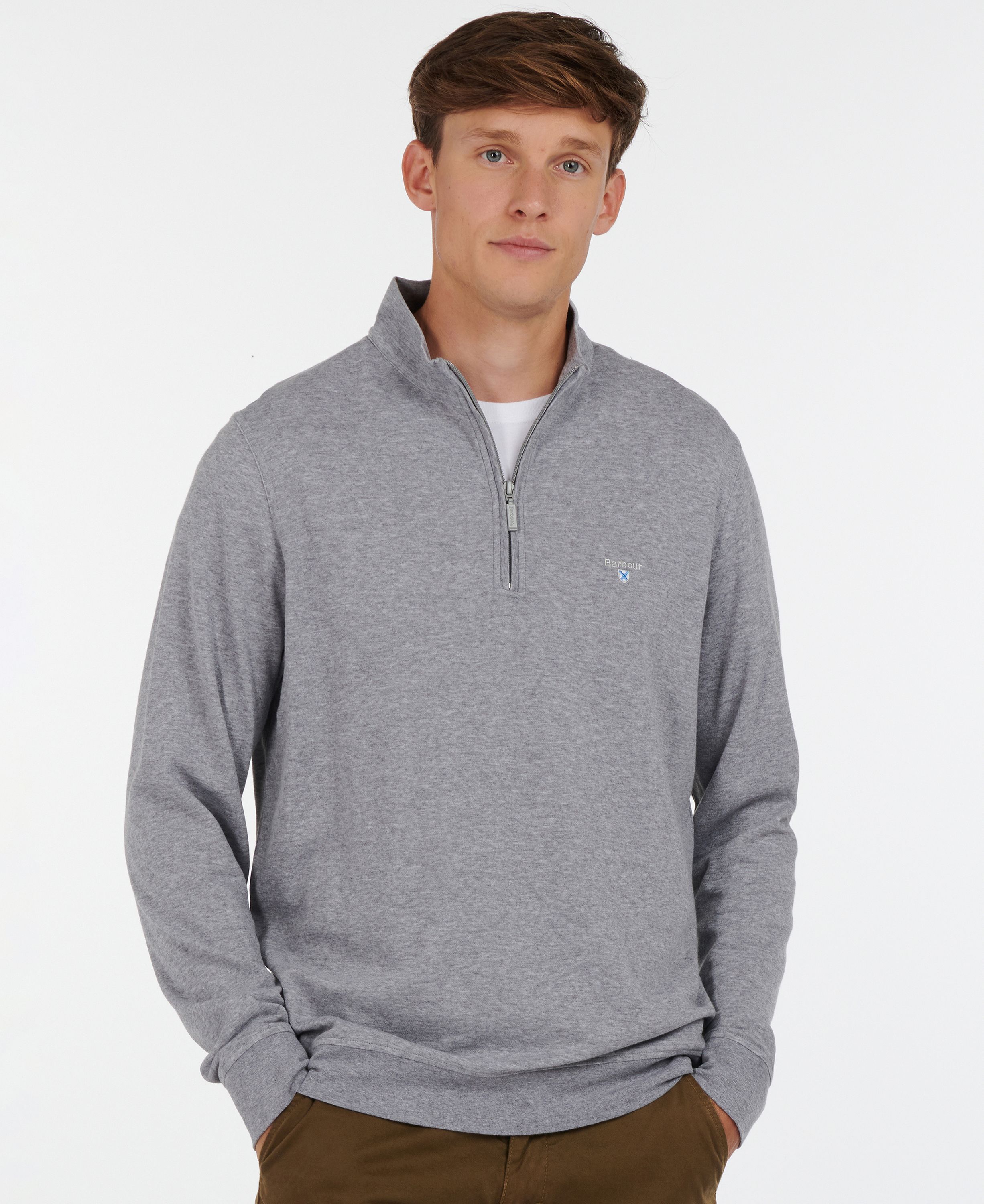 Barbour zip hoodie top
