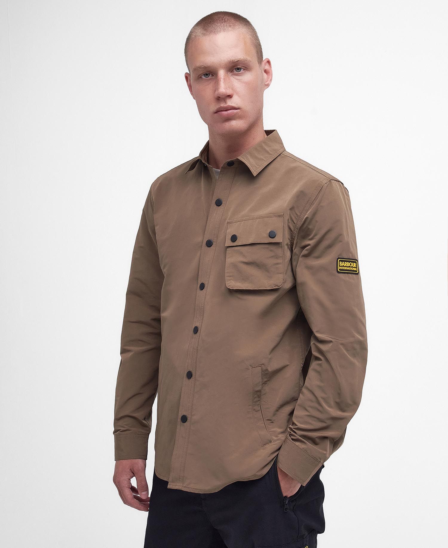 Barbour sales control overshirt