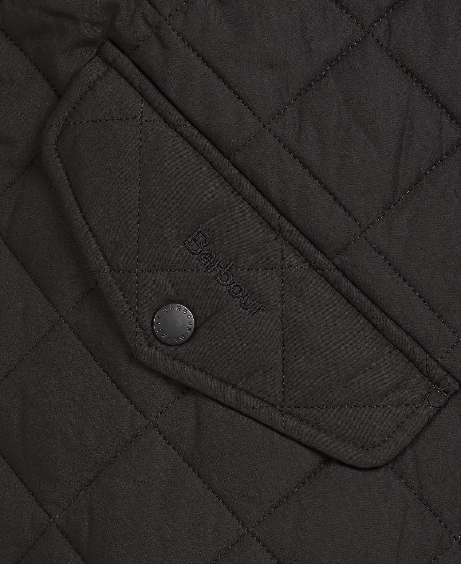 Barbour Chelsea Sportsquilt in Black | Barbour