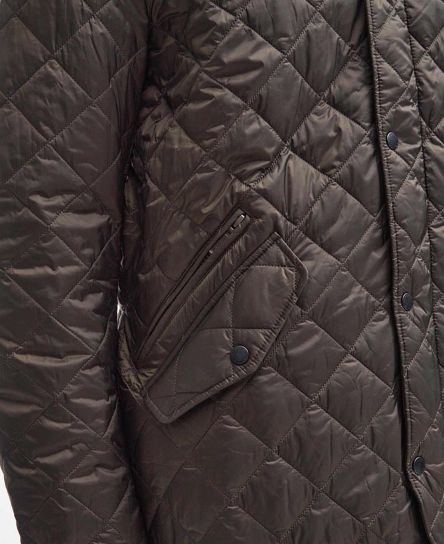 Barbour Flyweight Chelsea Quilt in Olive | Barbour