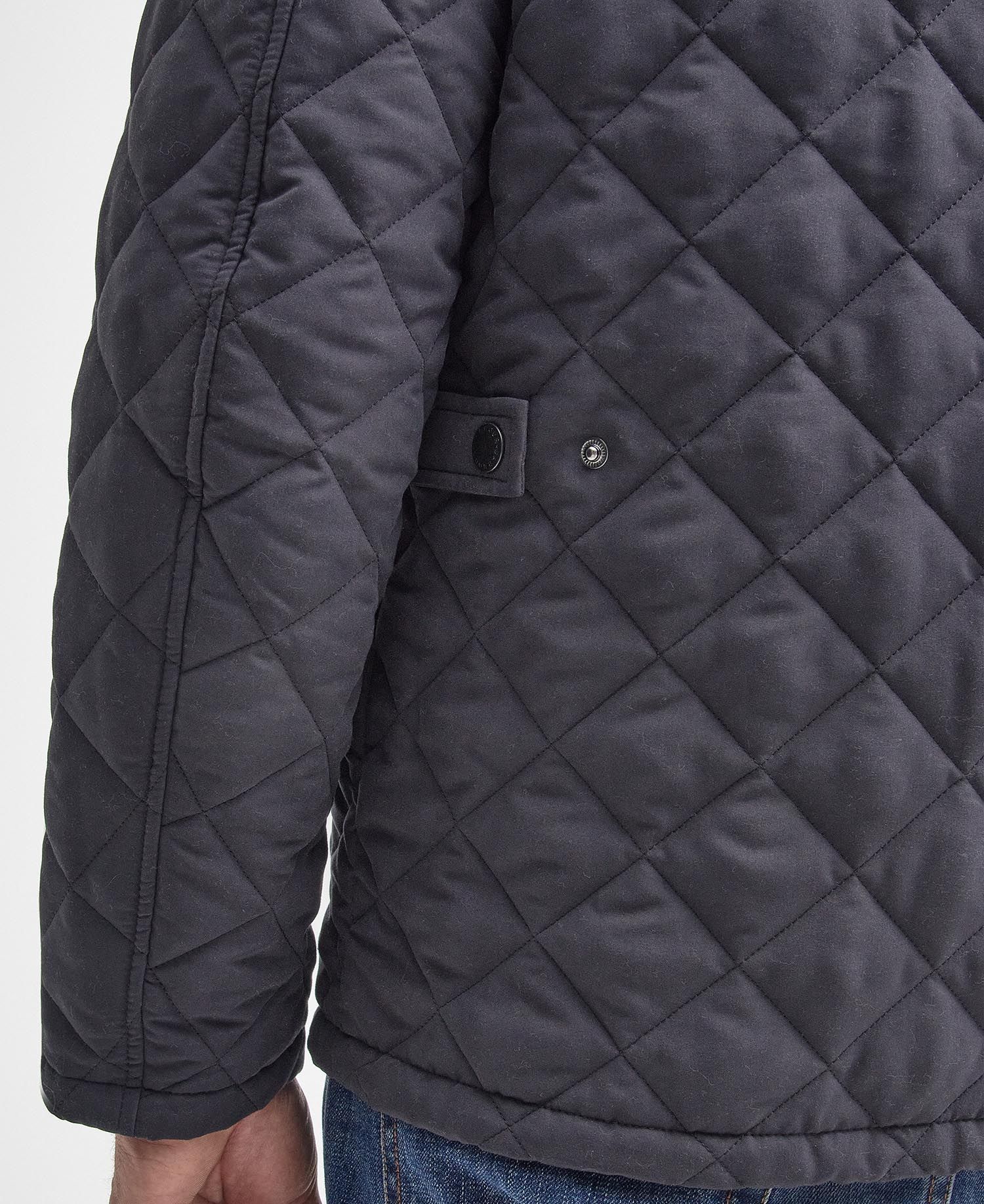 Barbour Shoveler Quilted Jacket in Navy | Barbour