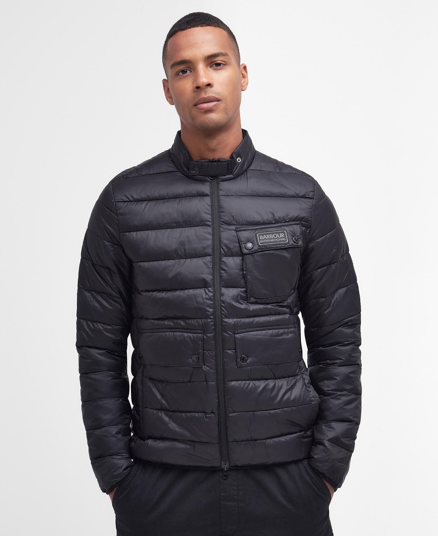 Shop the B.Intl Bowsden Baffle Quilted Jacket today. | Barbour