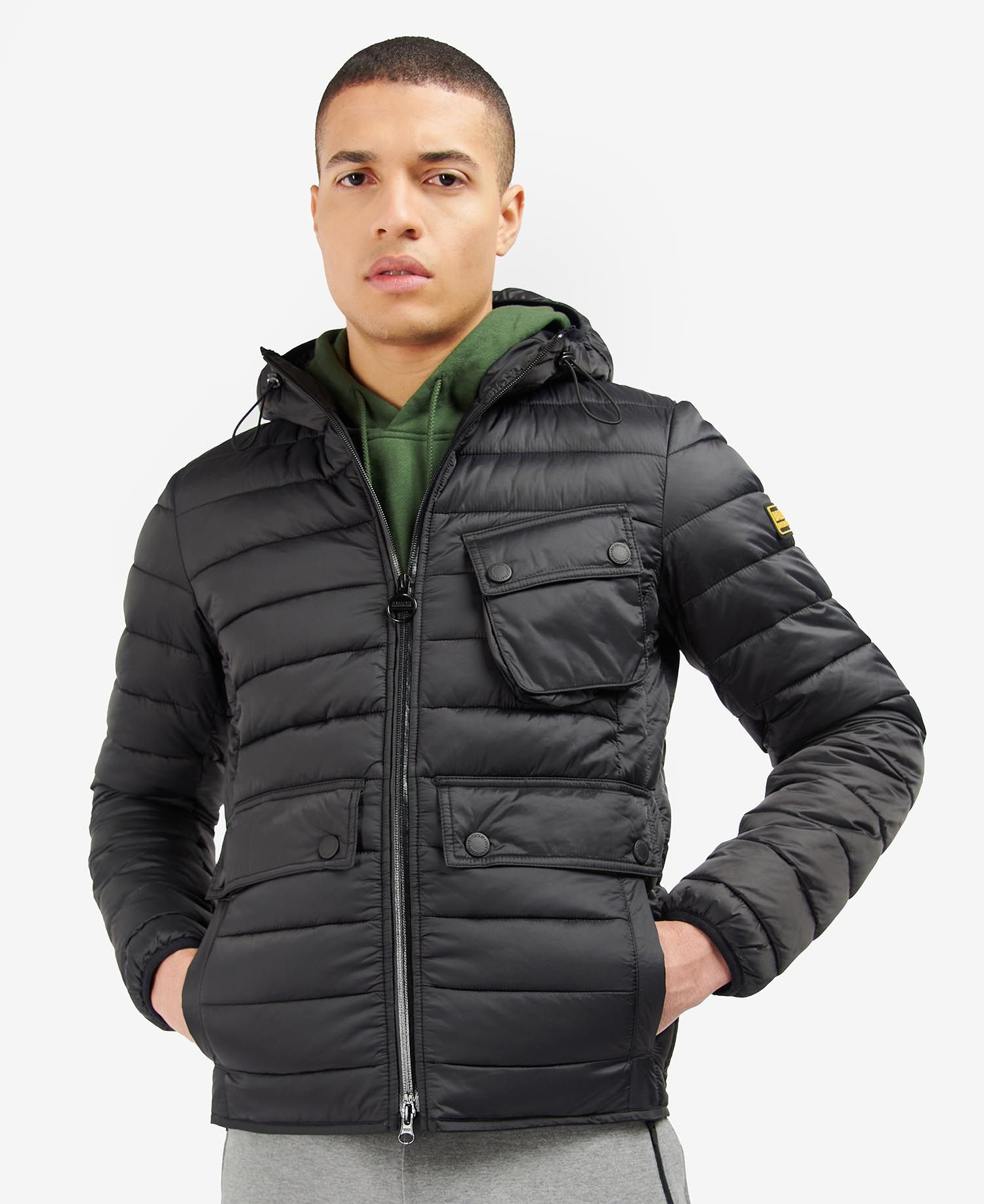 Barbour ouston store quilted jacket