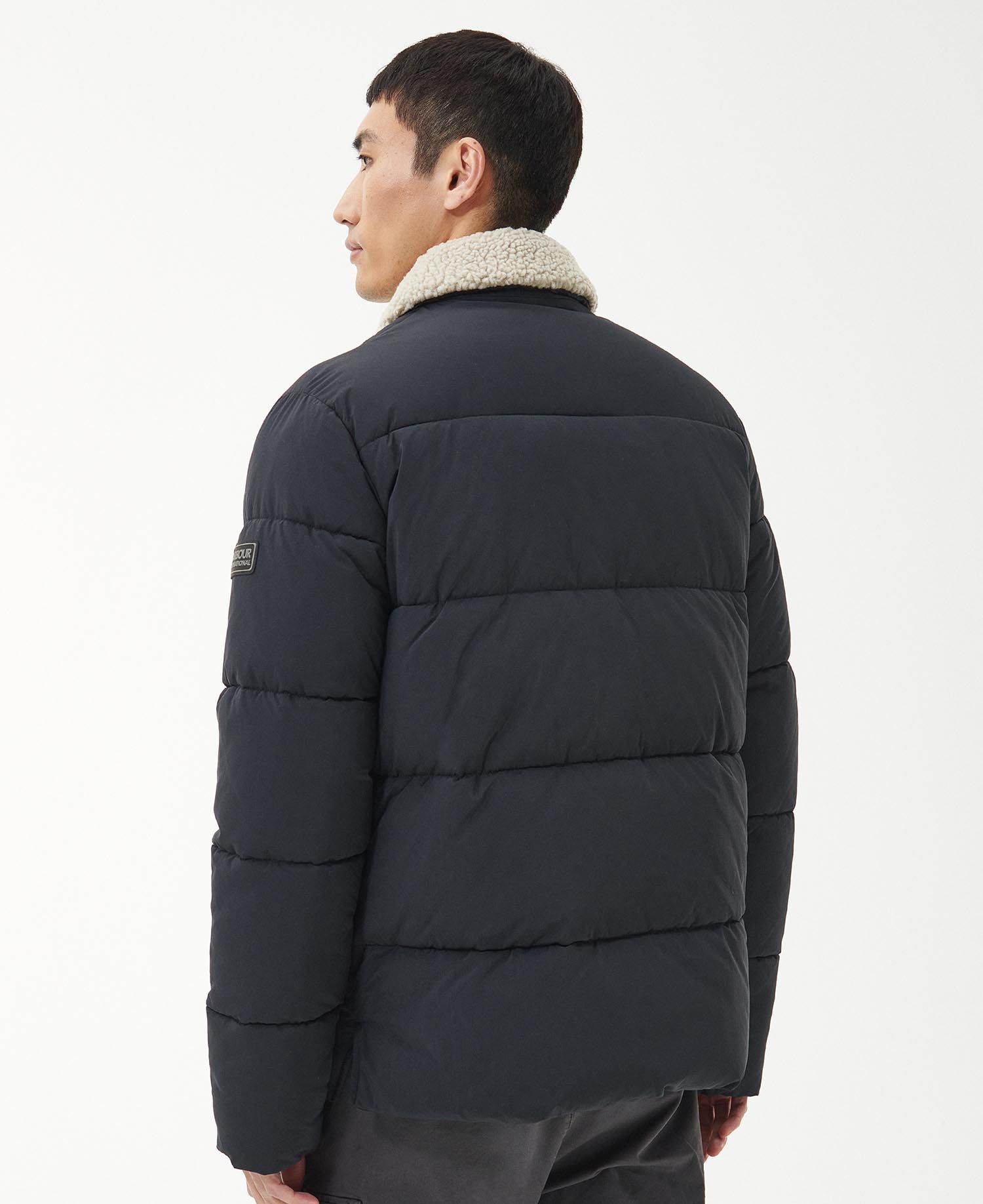 Shop the B.Intl Auther Deck Quilted Jacket in Black today. Barbour