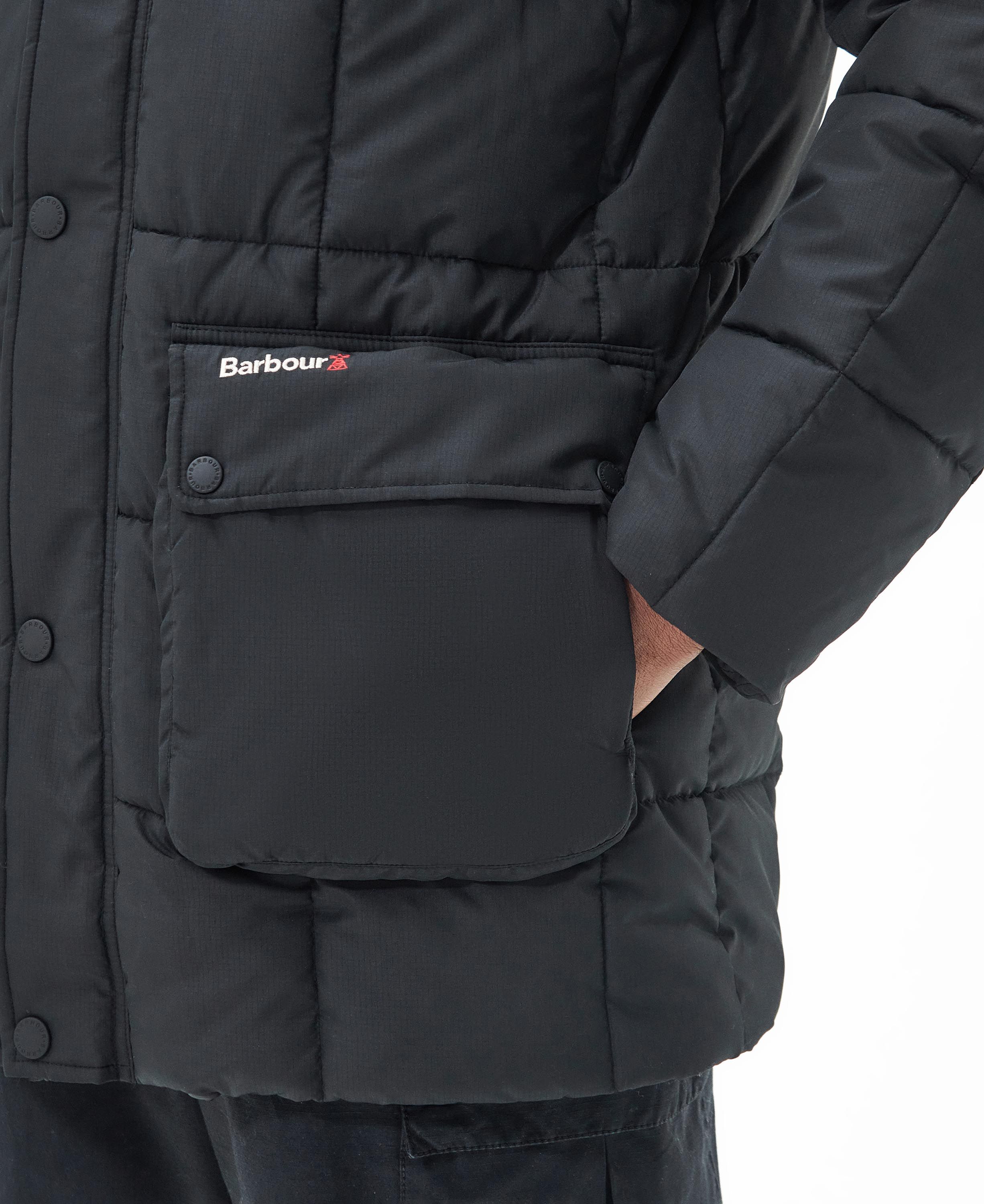 Barbour dunnage quilted best sale jacket