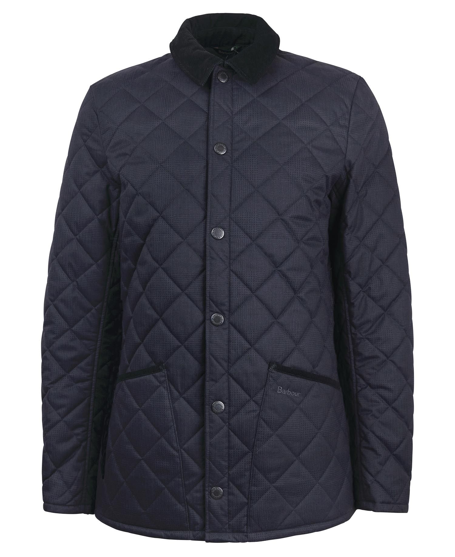 Barbour edderton deals quilted jacket navy