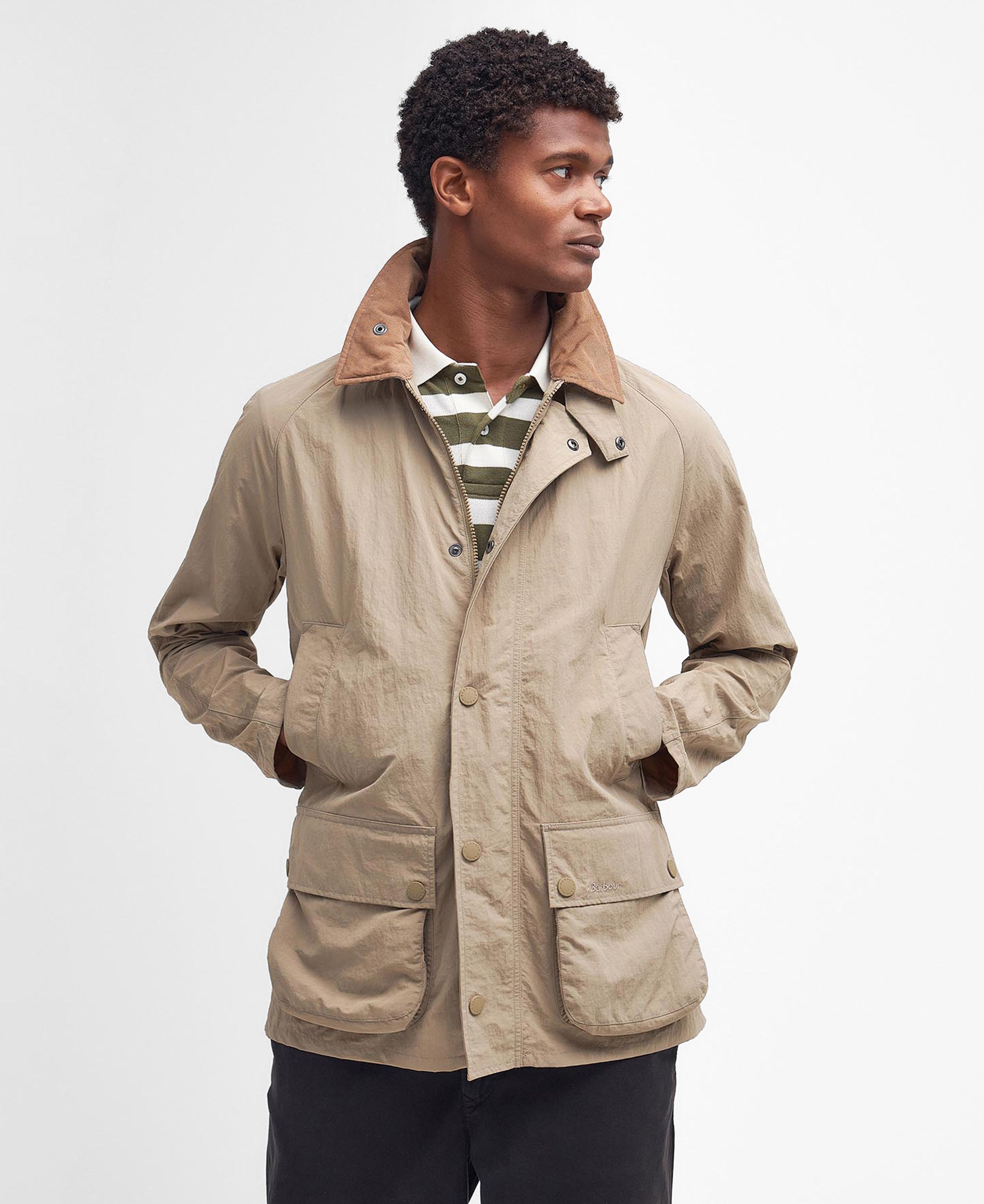 Barbour beige jacket top