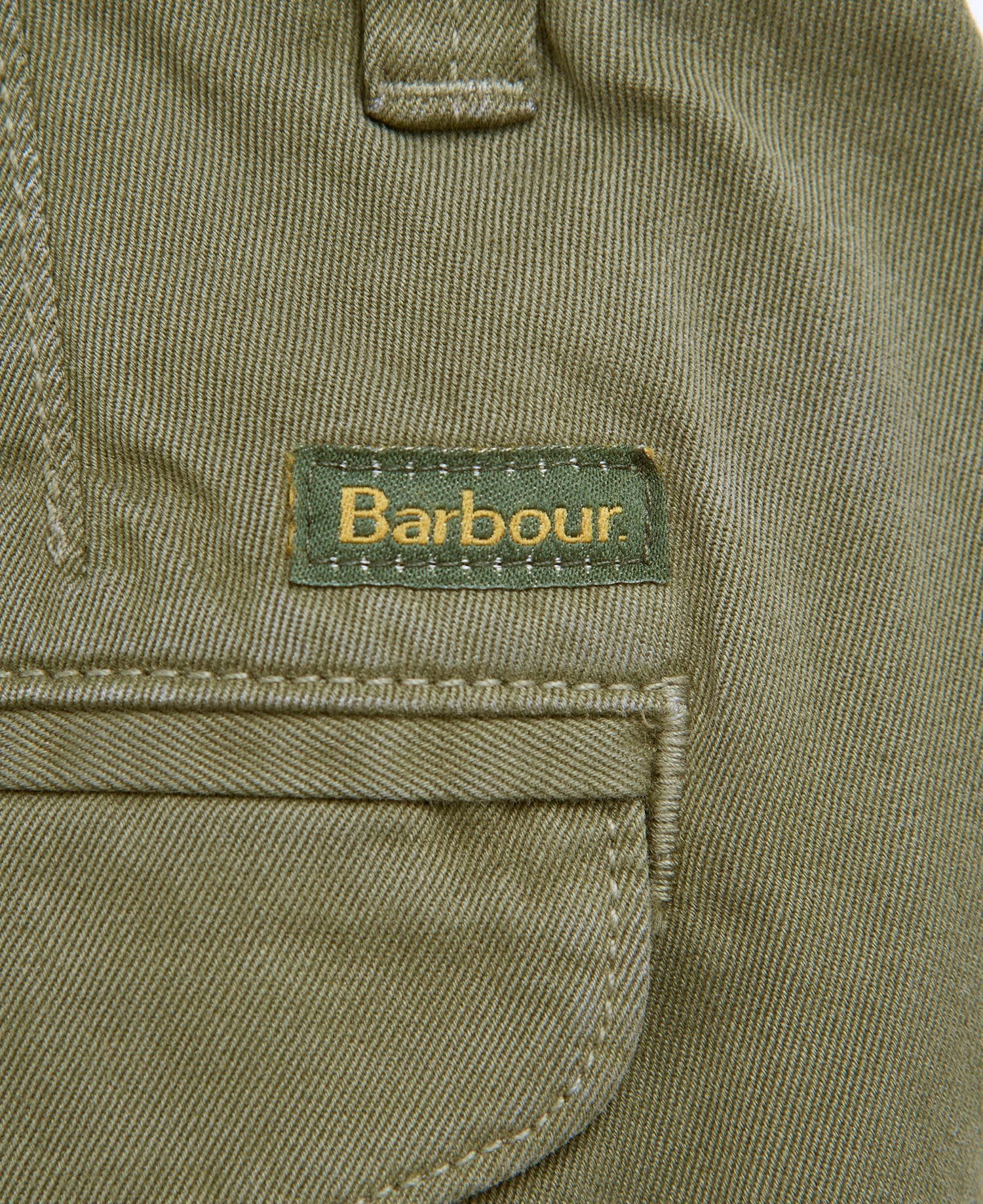 Shop the Barbour Neuston Twill Trousers in Green | Barbour