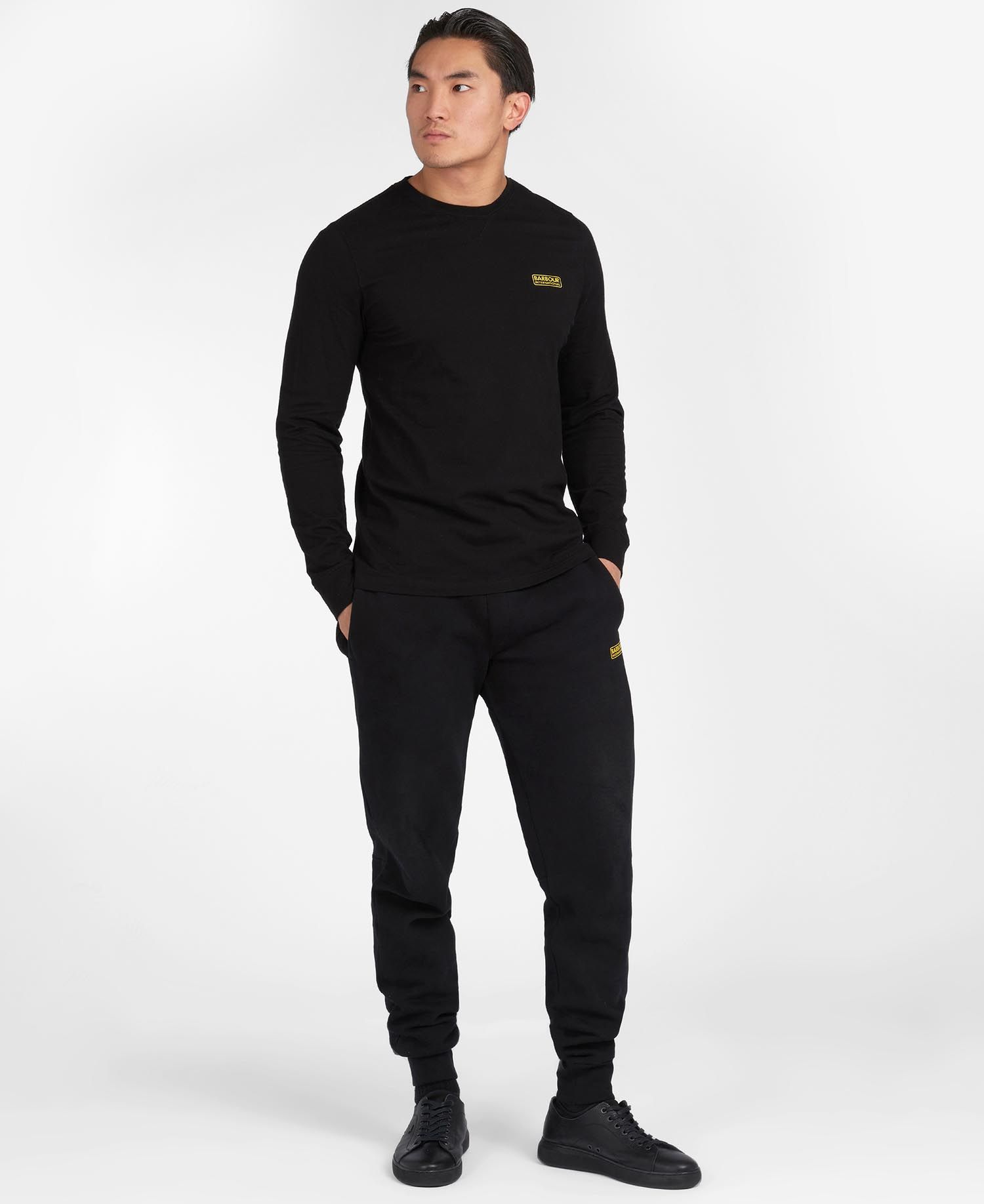 Barbour international track trousers discount