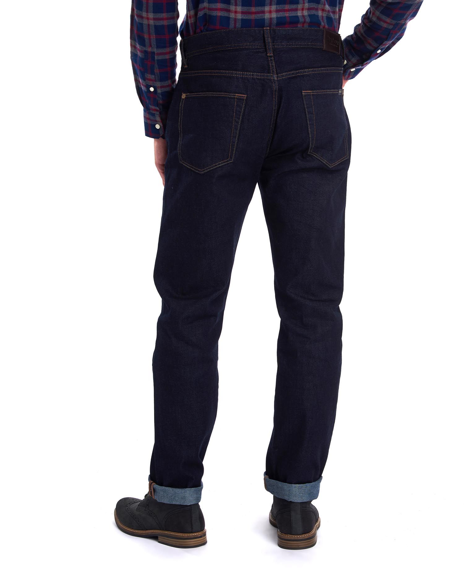 Barbour Regular Fit Jeans in Blue Barbour
