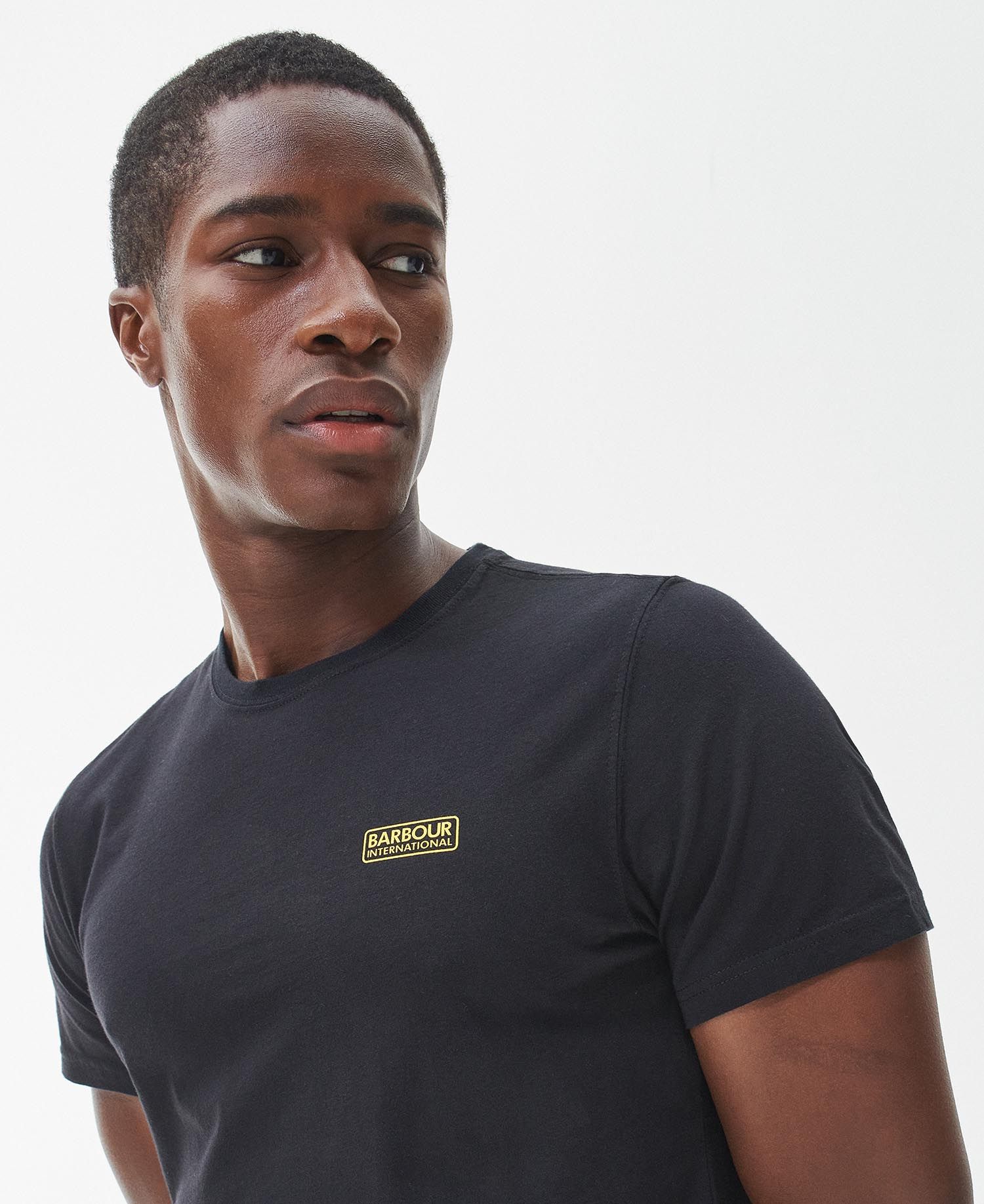 Barbour black hotsell t shirt