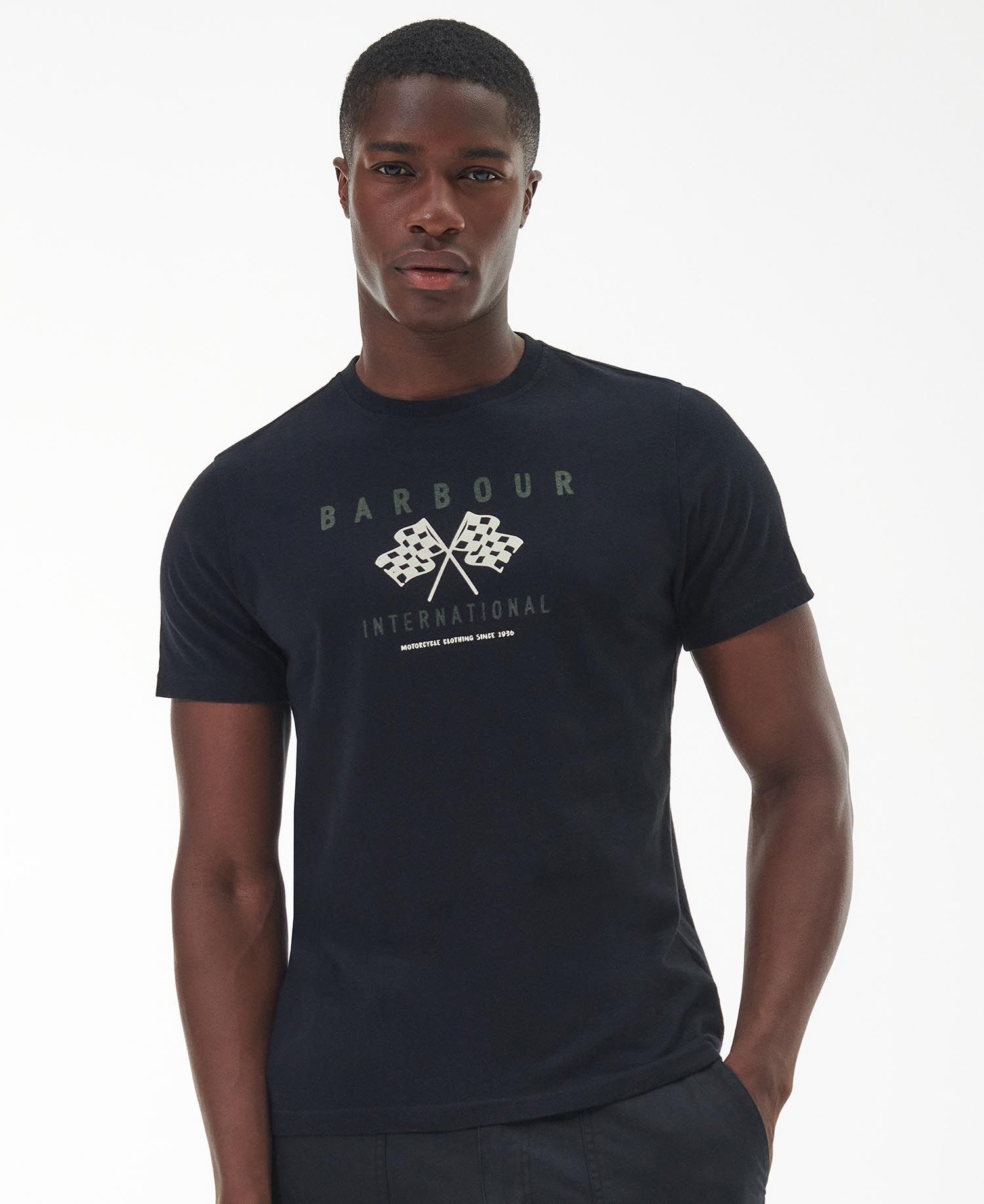 Barbour international 2025 motorcycle t shirt