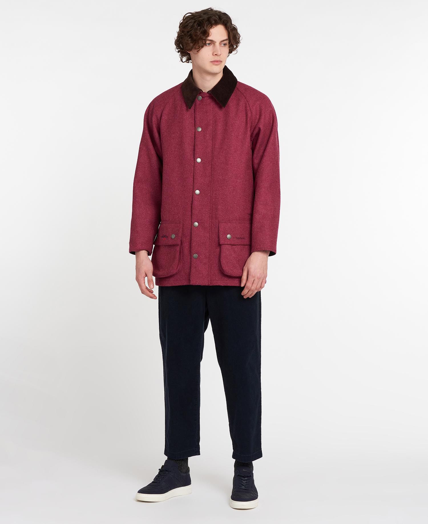 Barbour wool jacket kids uk deals