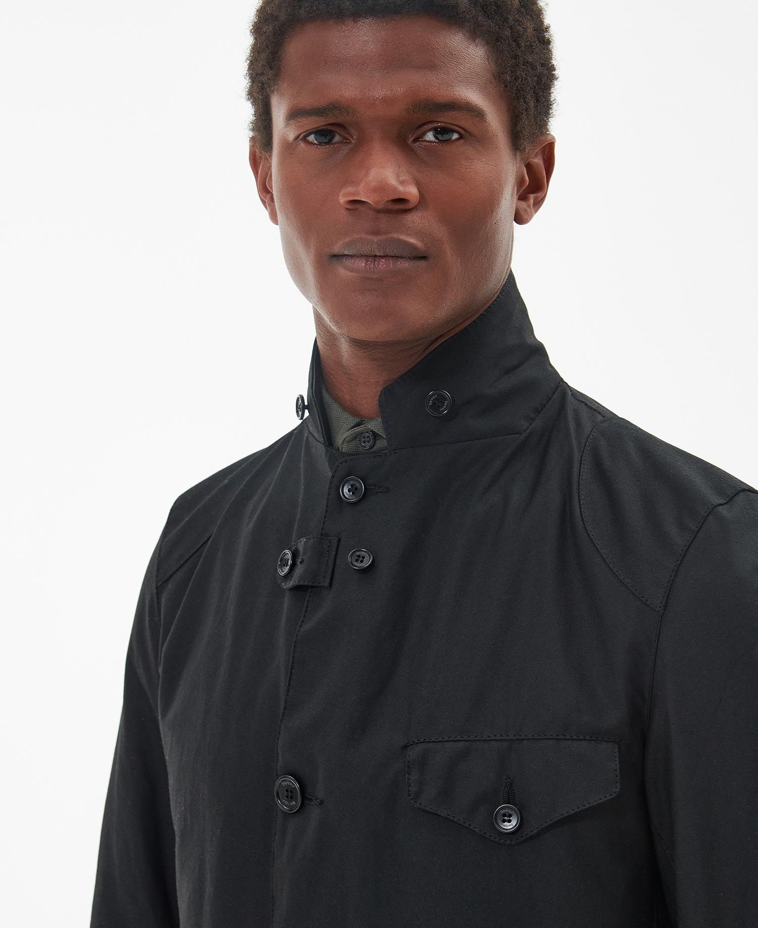 Shop the Barbour Beacon Sports Wax Jacket in Black today. Barbour