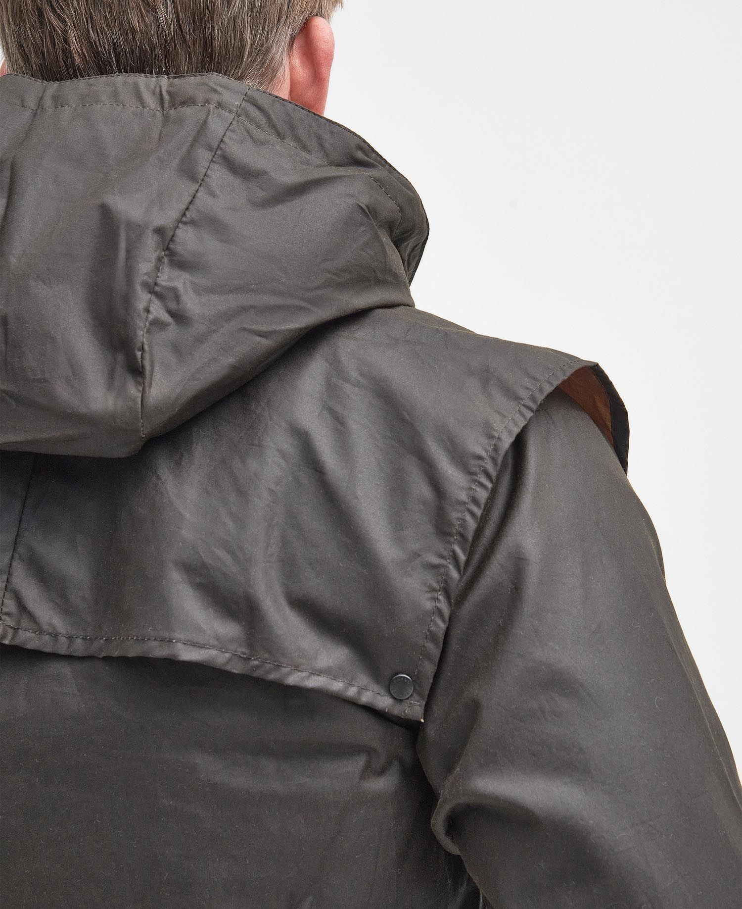 Classic Durham Wax Jacket in Olive Barbour