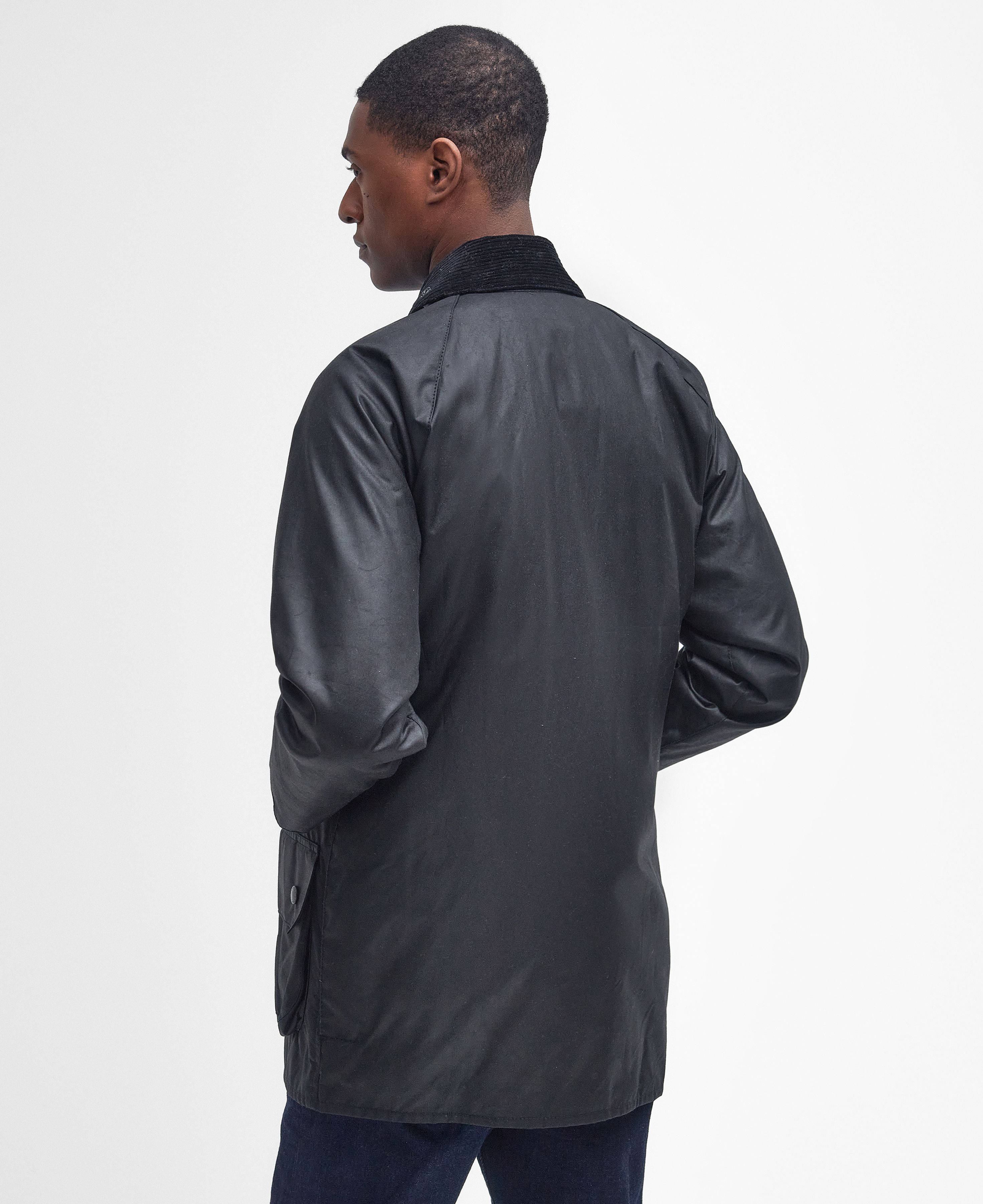 Beaufort Wax Jacket in Black | Barbour