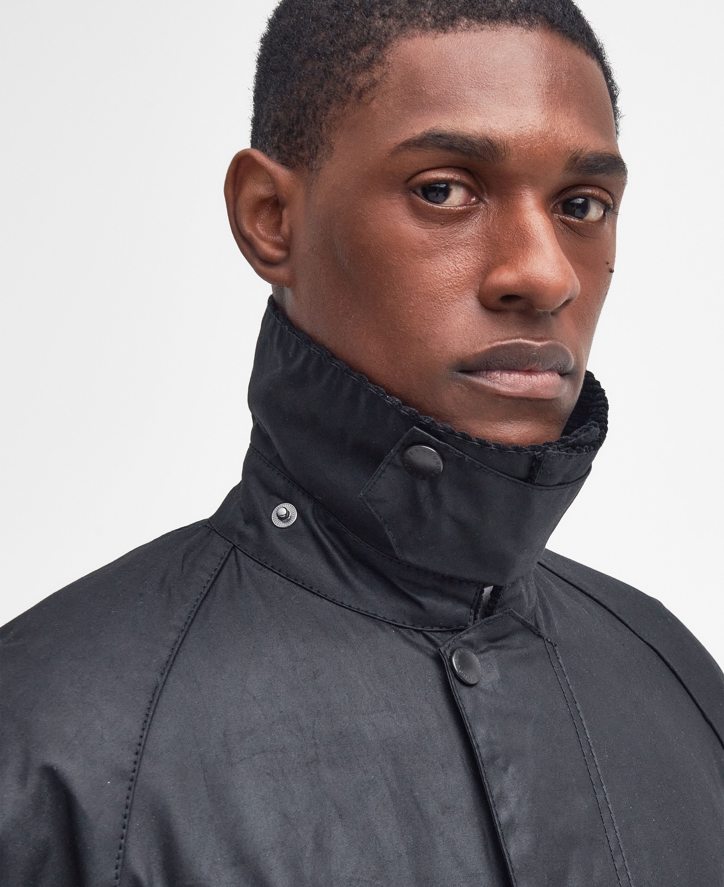 Beaufort Wax Jacket in Black | Barbour