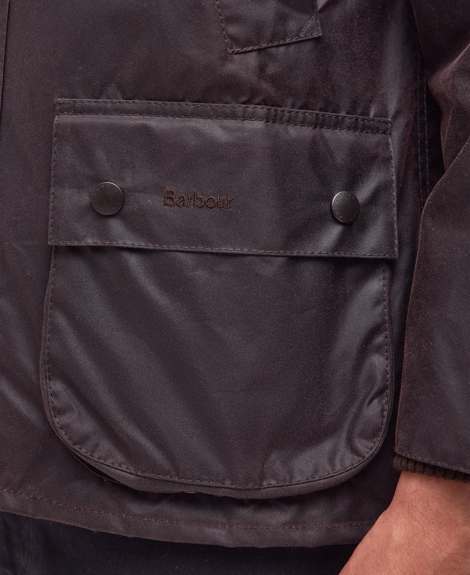 Barbour Bedale Wax Jacket | Detachable Hooded Jacket | Barbour