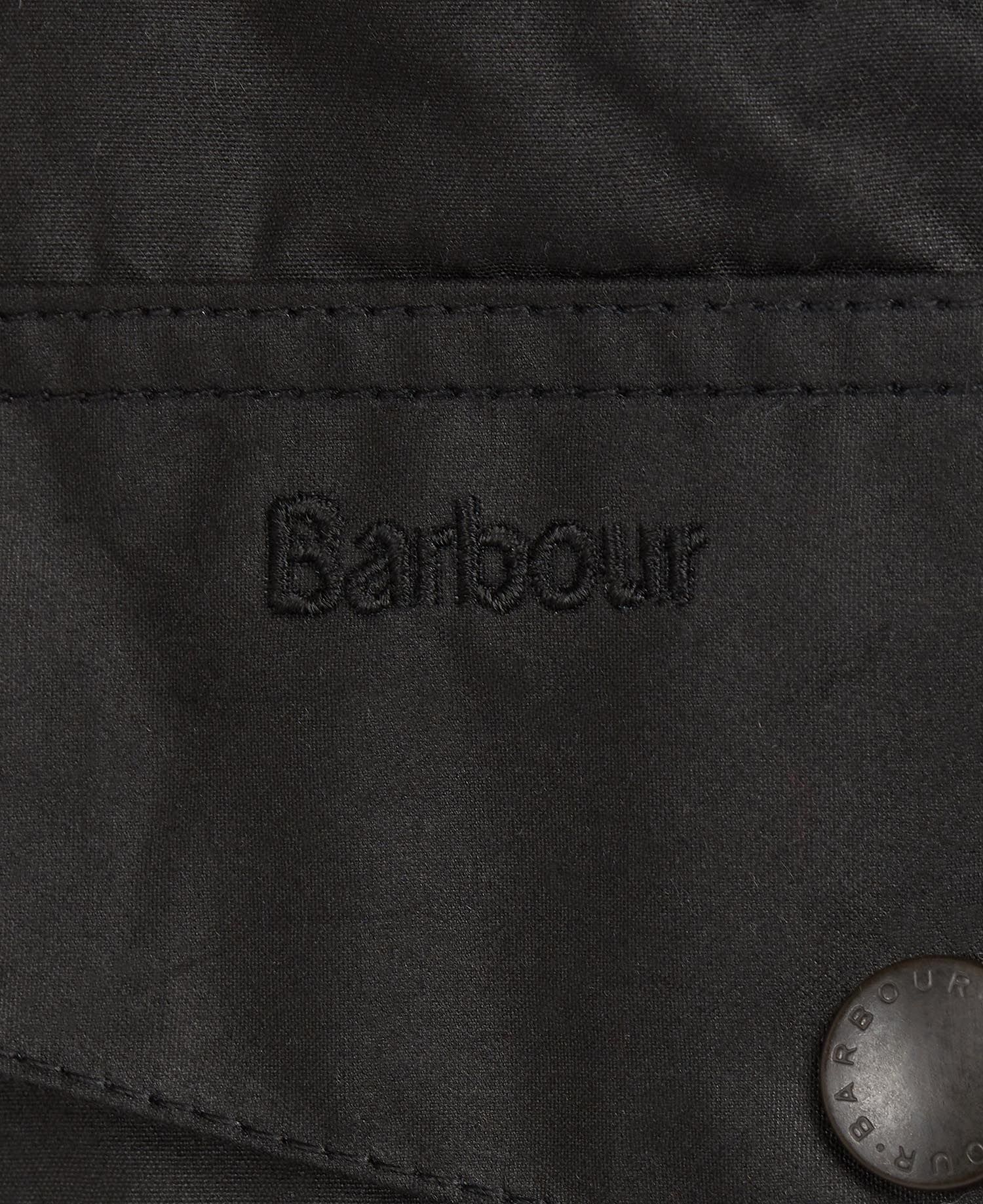 Barbour Sapper Wax Jacket in Black | Barbour