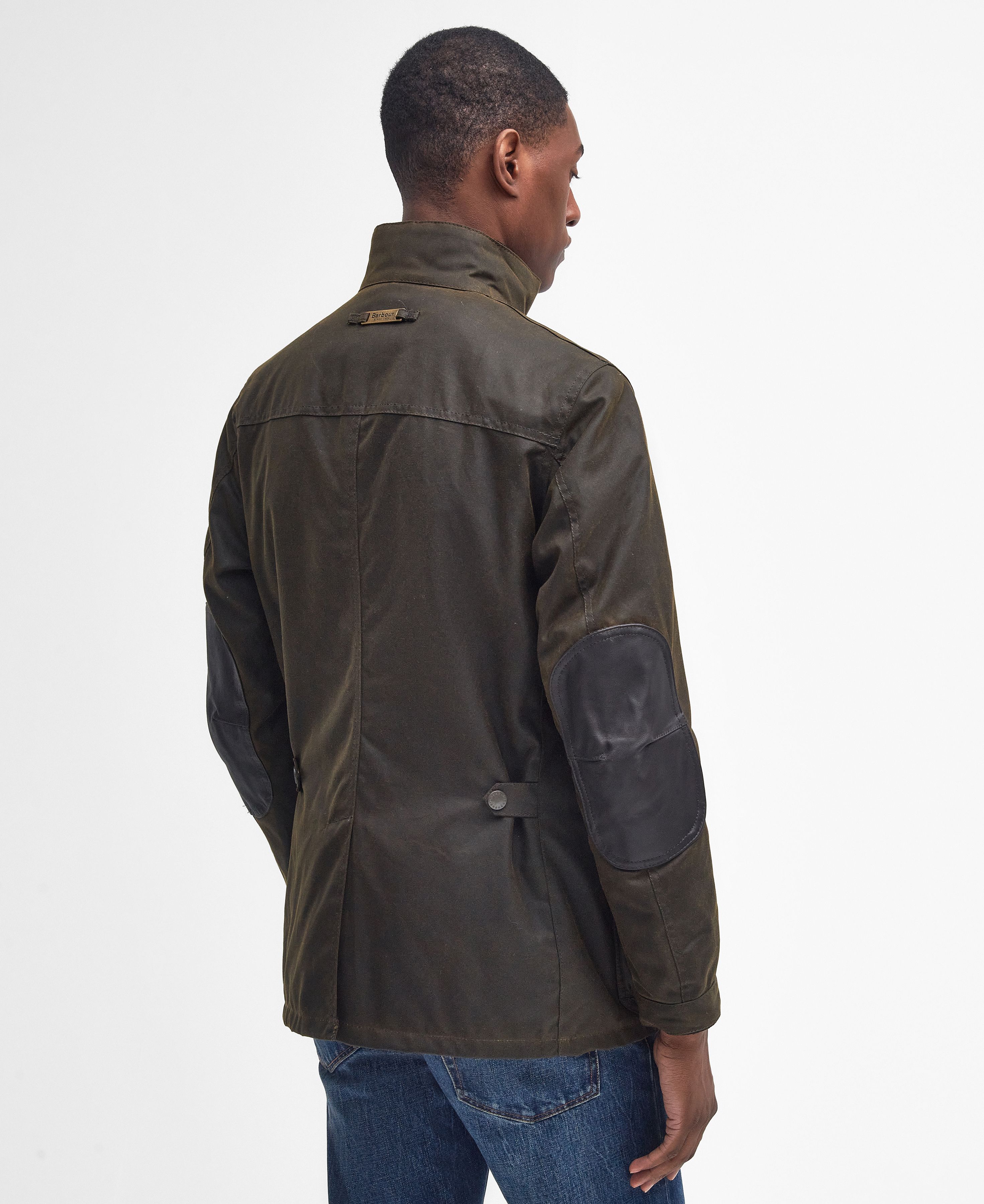 Barbour Ogston Wax Jacket in Olive | Barbour