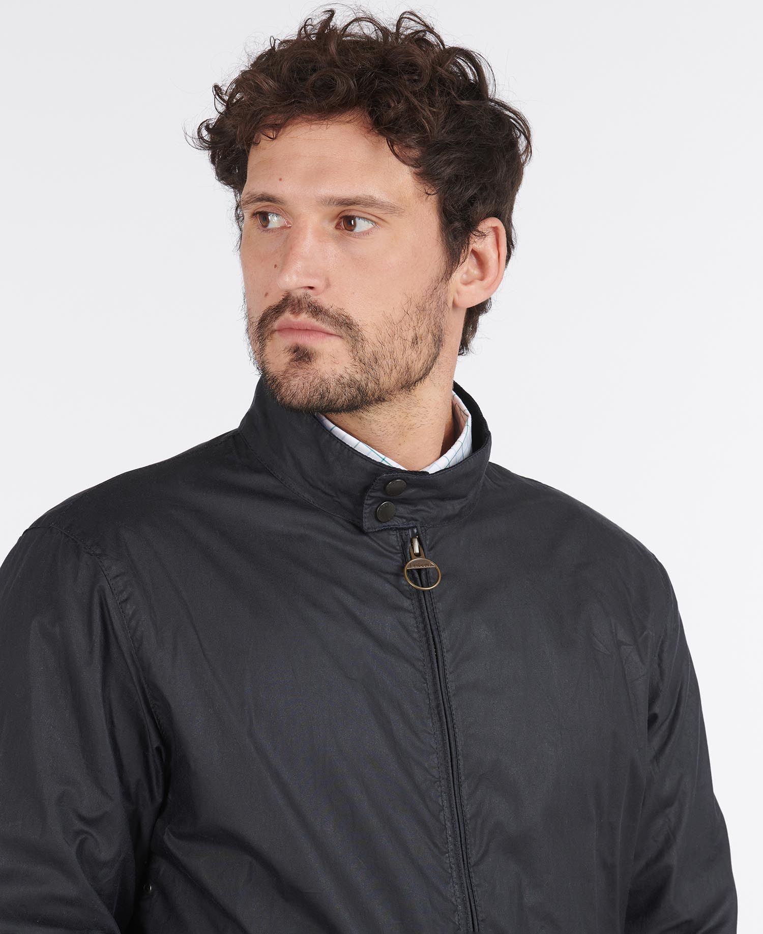 Barbour Lightweight Royston Waxed Cotton Jacket in Navy | Barbour
