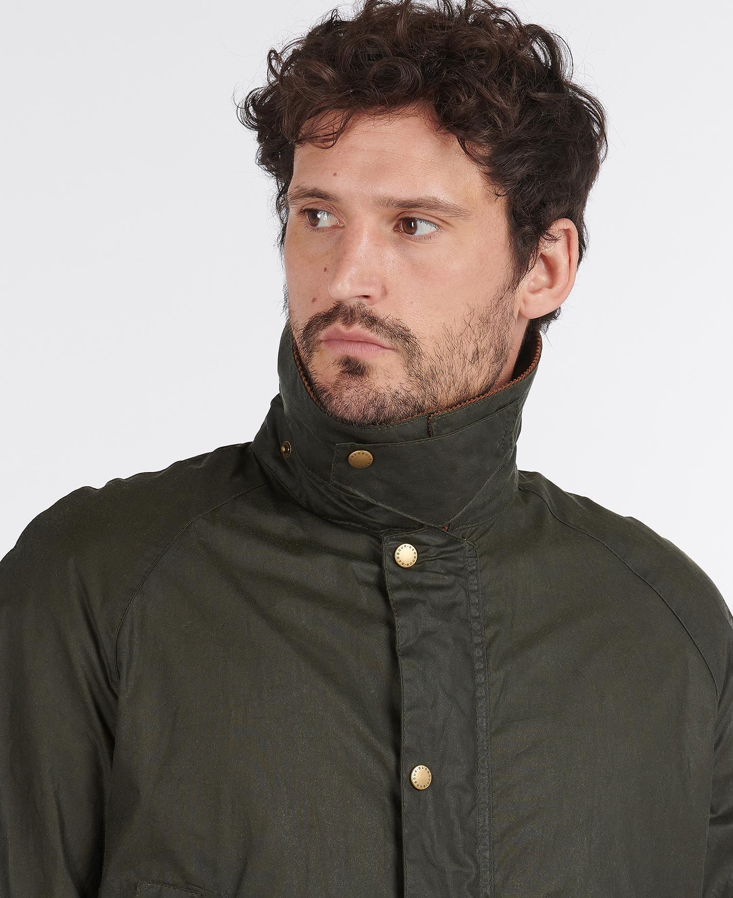 Barbour Lightweight Ashby Waxed Cotton Jacket in Green | Barbour