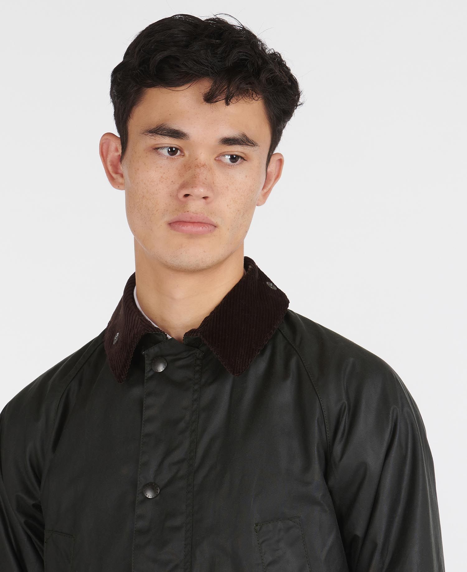 Barbour SL Bedale Waxed Cotton Jacket in Green | Barbour