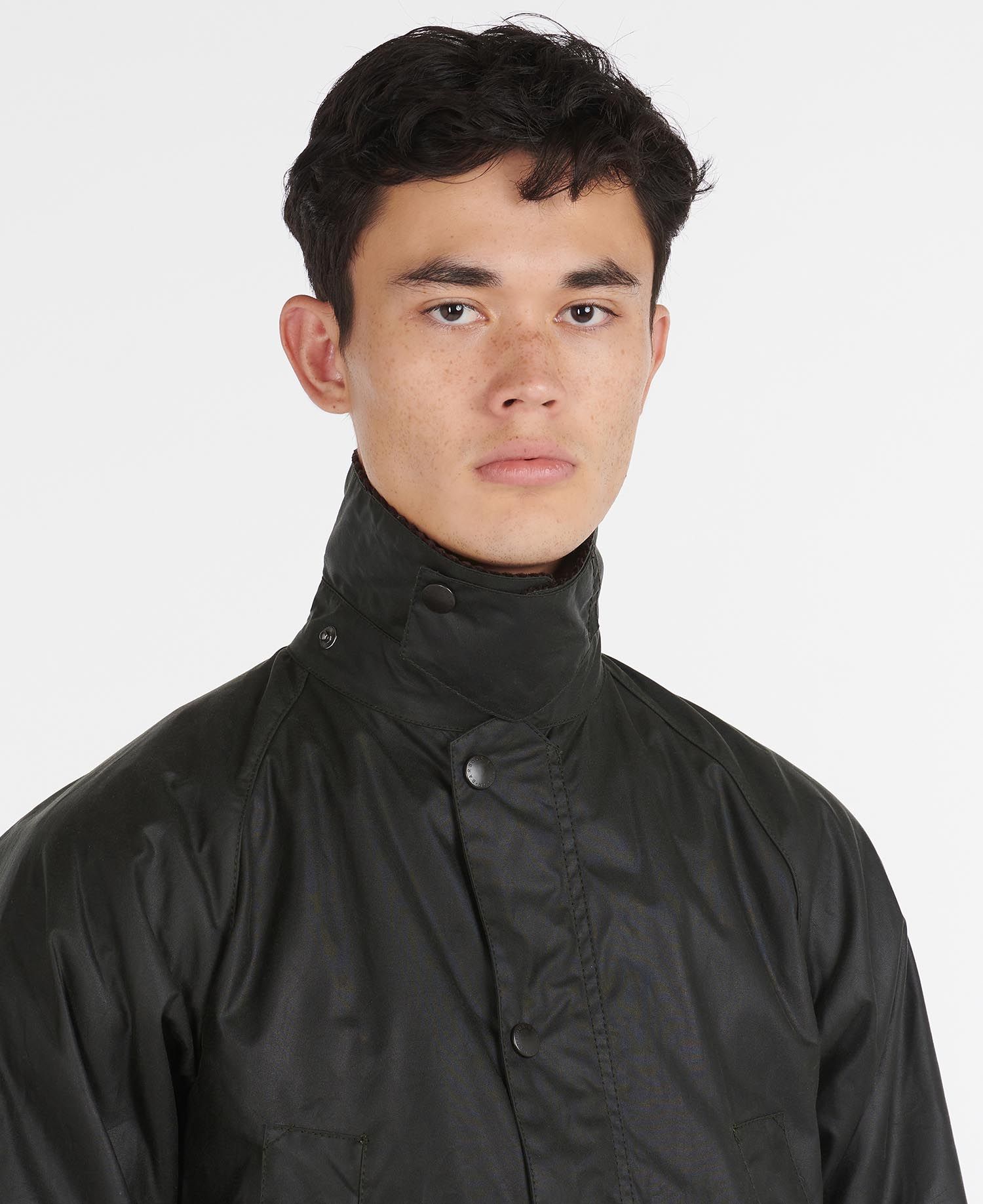 Barbour SL Bedale Waxed Cotton Jacket in Green Barbour
