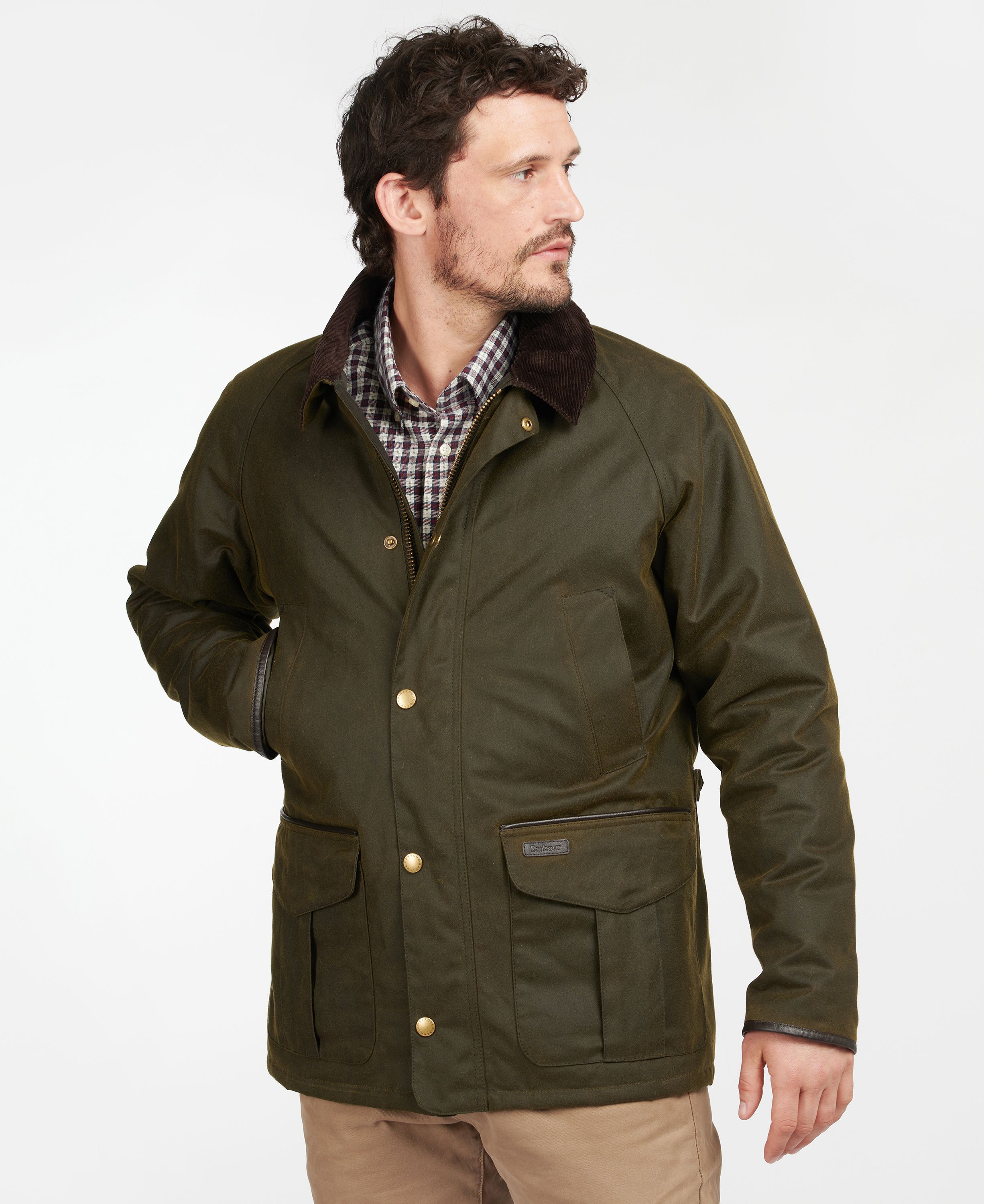 Shop the Barbour Stratford Wax Jacket in Green today. Barbour