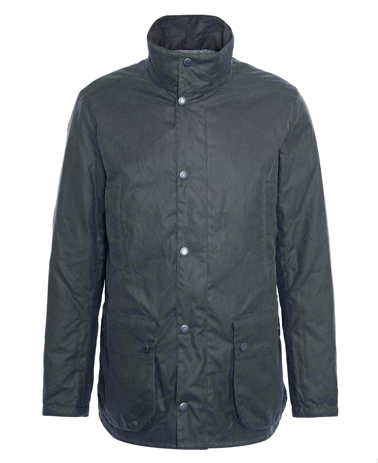 Shop the Barbour Beaufort Waxed Mac in Grey today. Barbour