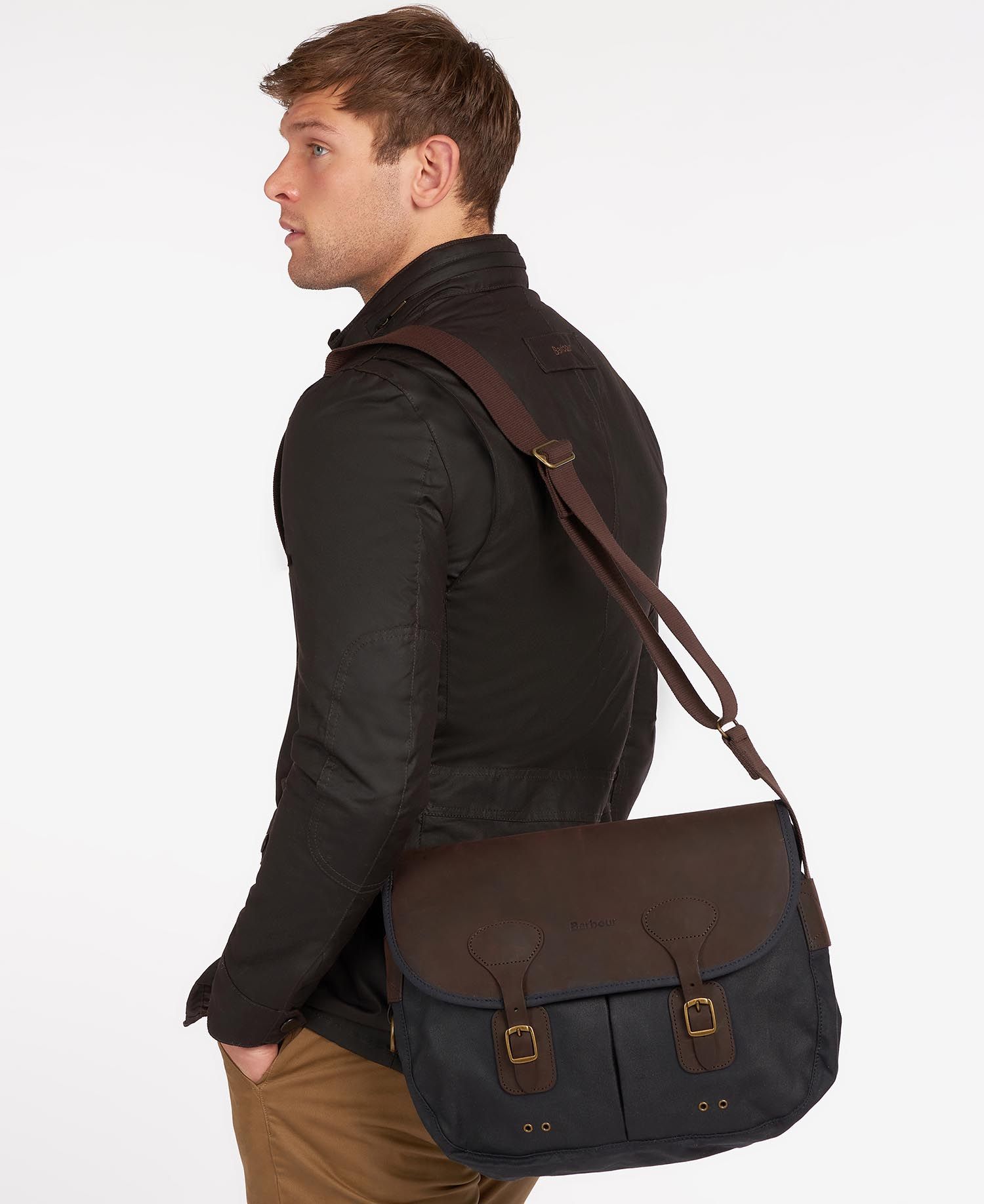 Barbour wax leather tarras outlet
