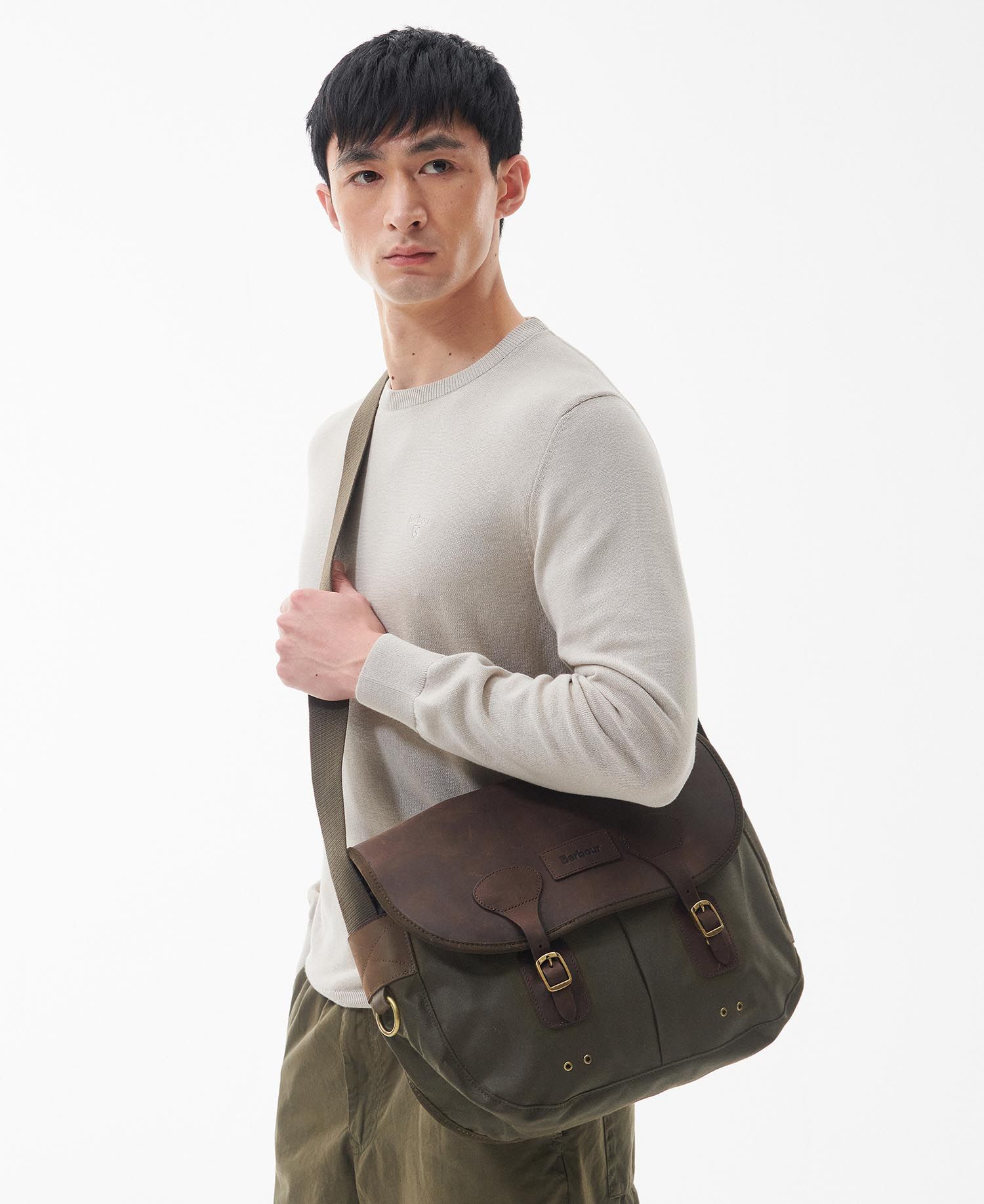 Barbour mens shoulder bags discount