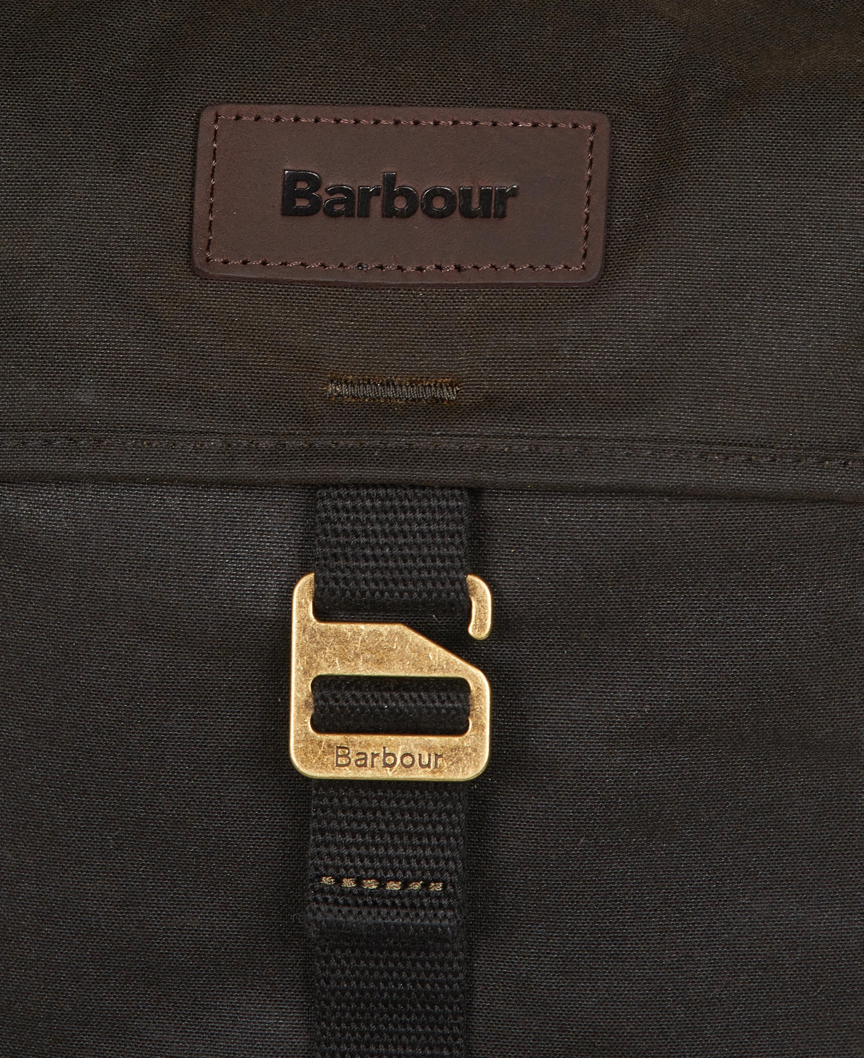 Shop the Barbour Essential Wax Backpack in Olive | Barbour