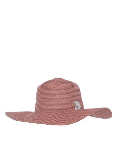 barbour pink hat