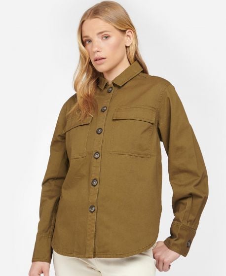 Barbour dalby overshirt outlet
