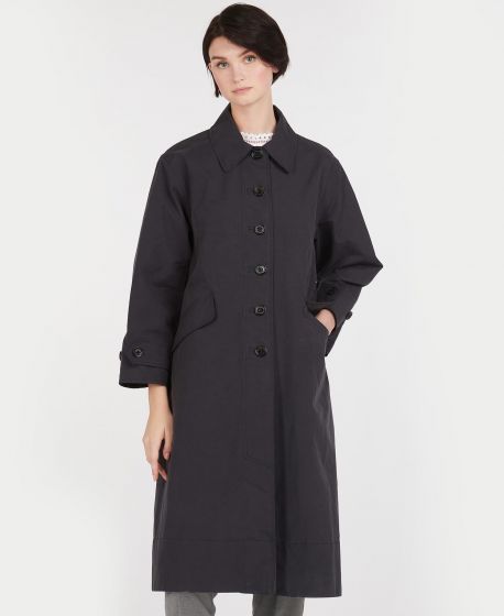 barbour full length coat