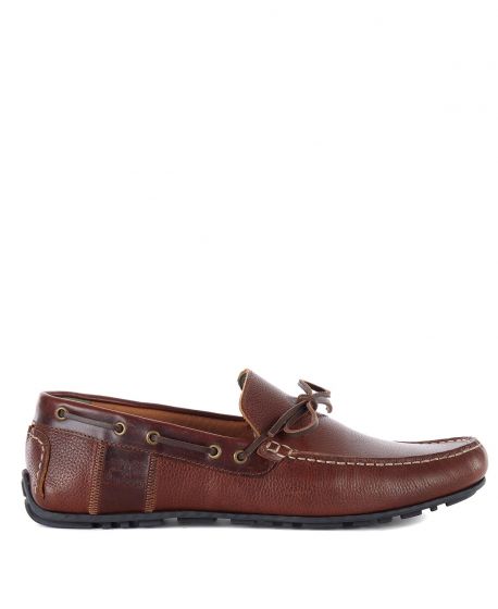 barbour tan loafers