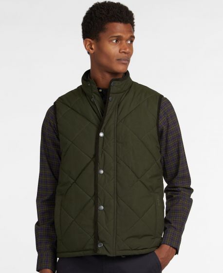 Barbour mens gilet sale store