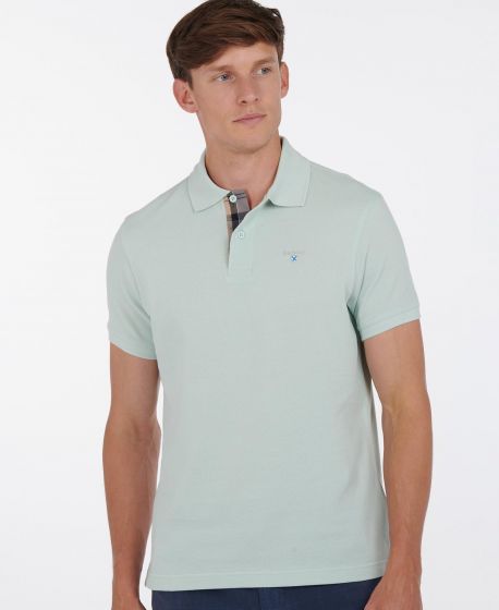 barbour pique polo shirt