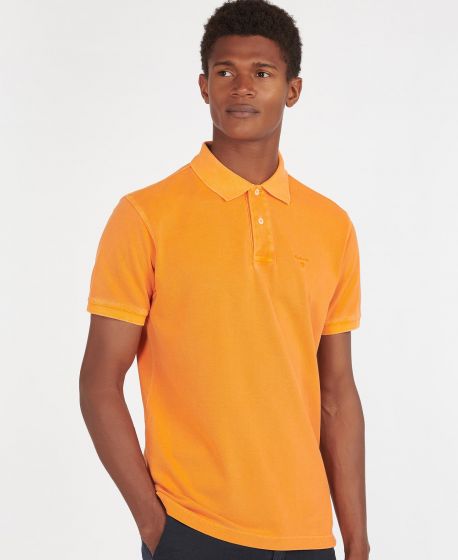 barbour washed polo