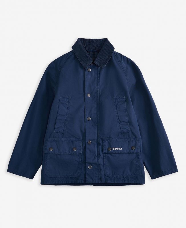 Barbour casual jacket 2025 kids navy