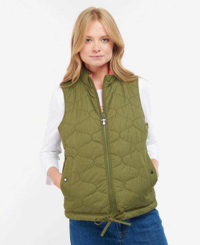 Reversible Apia Gilet today. | Barbour