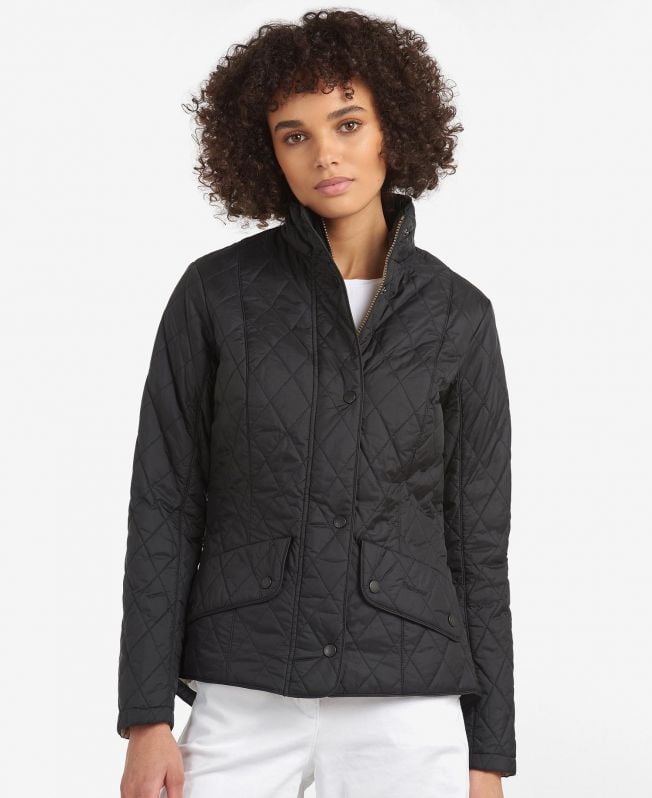 Barbour Flyweight Cavalry Quilt in Black | Barbour