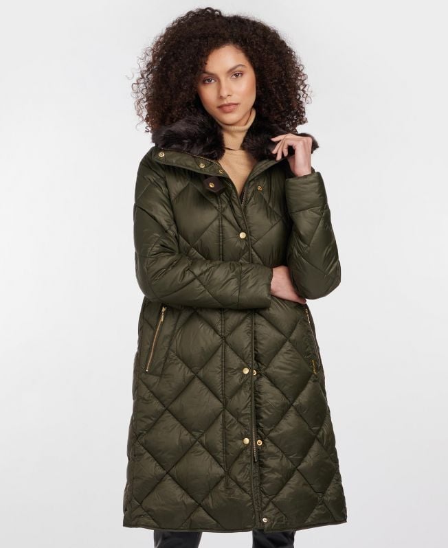 Barbour quilted blazer outlet