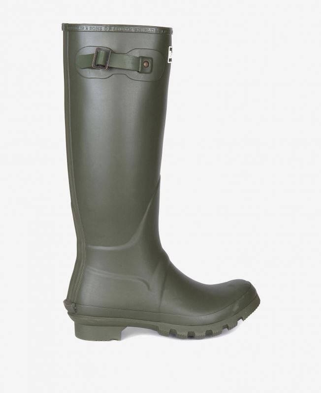 Barbour Bede Wellingtons in Olive | Barbour