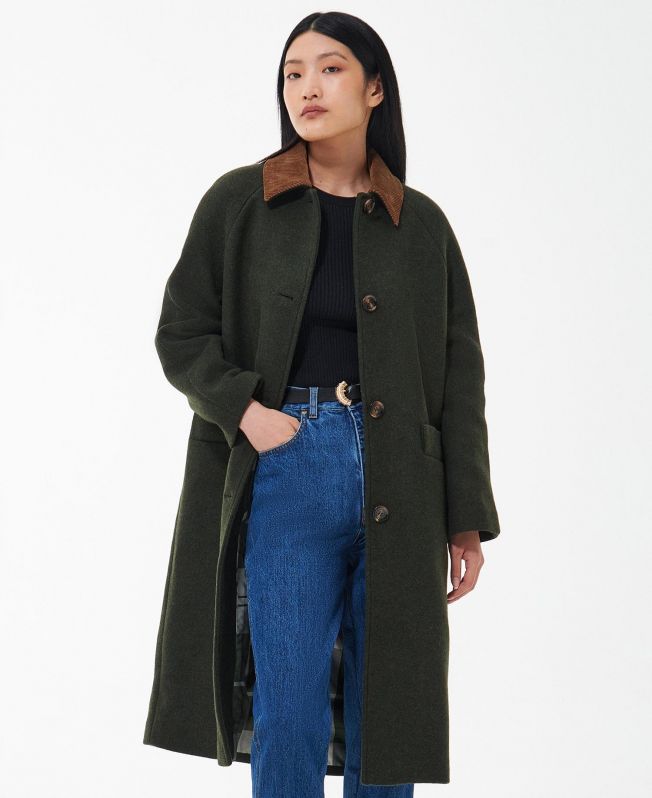 Shop the Barbour Loretta Wool Jacket in Green today. Barbour