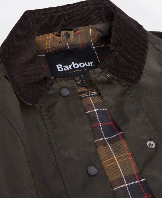 Shop the Barbour Classic Beadnell® Wax Jacket in Green today