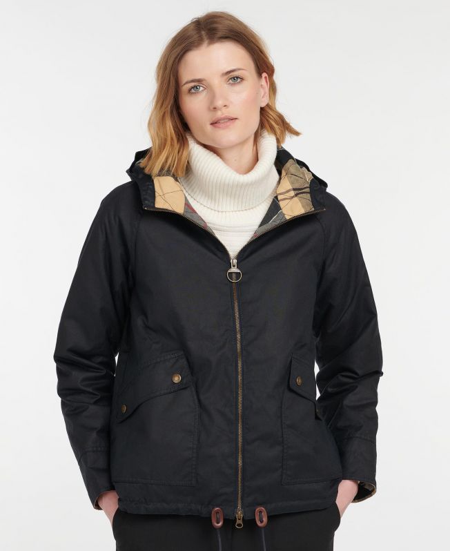 Barbour claxton wax jacket 2025